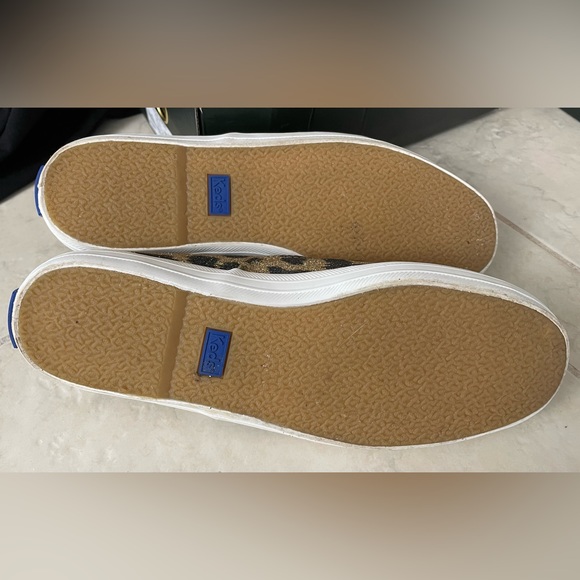Keds X Kate Spade Glitter Cheetah Sneakers - Picture 4 of 6